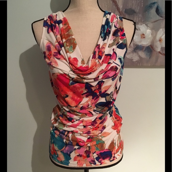 Calvin Klein Tops - Calvin Klein Cowl Neck Sleeveless Top